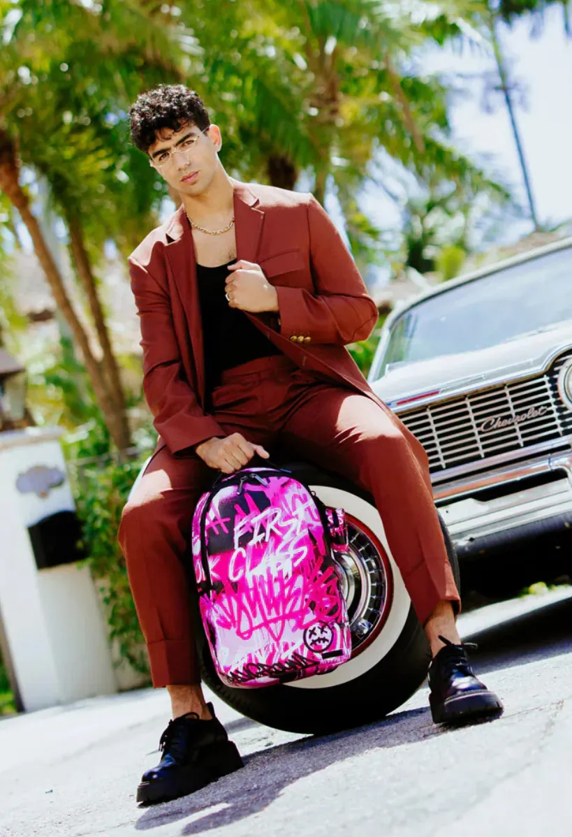 ZAINO SPRAYGROUND  FLY PRIVATE DLXSV BACKPACK Fucsia