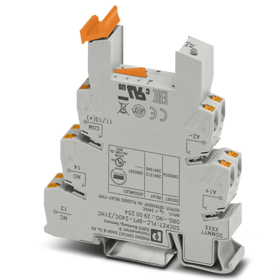 Zoccolo Phoenix Contact PLC-BPT- 24DC/21HC
