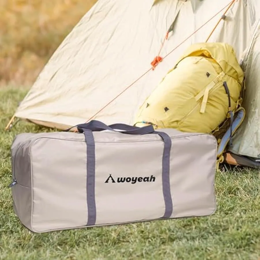ＡＷＨＡＯ Borsa Portaoggetti per Tenda Borsa Portaoggetti per Tenda Da Campeggio Borsa Da Caccia Da Viaggio All’aperto, Kaki, xl 235