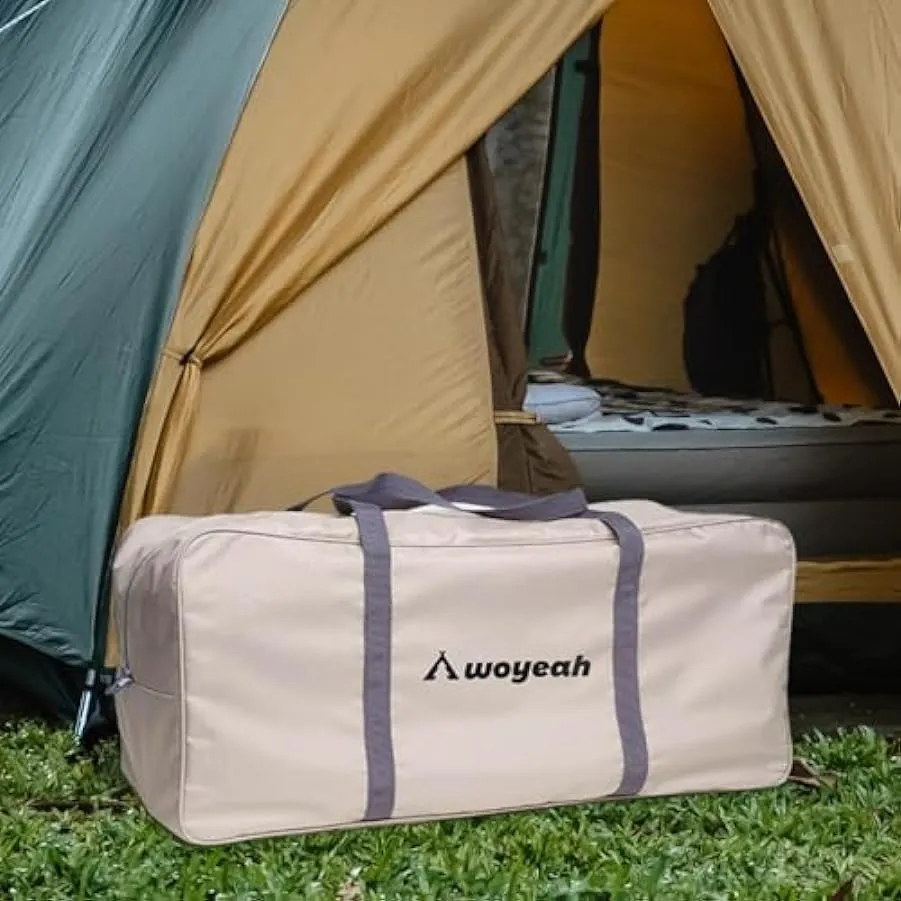 ＡＷＨＡＯ Borsa Portaoggetti per Tenda Borsa Portaoggetti per Tenda Da Campeggio Borsa Da Caccia Da Viaggio All’aperto, Kaki, xl 235