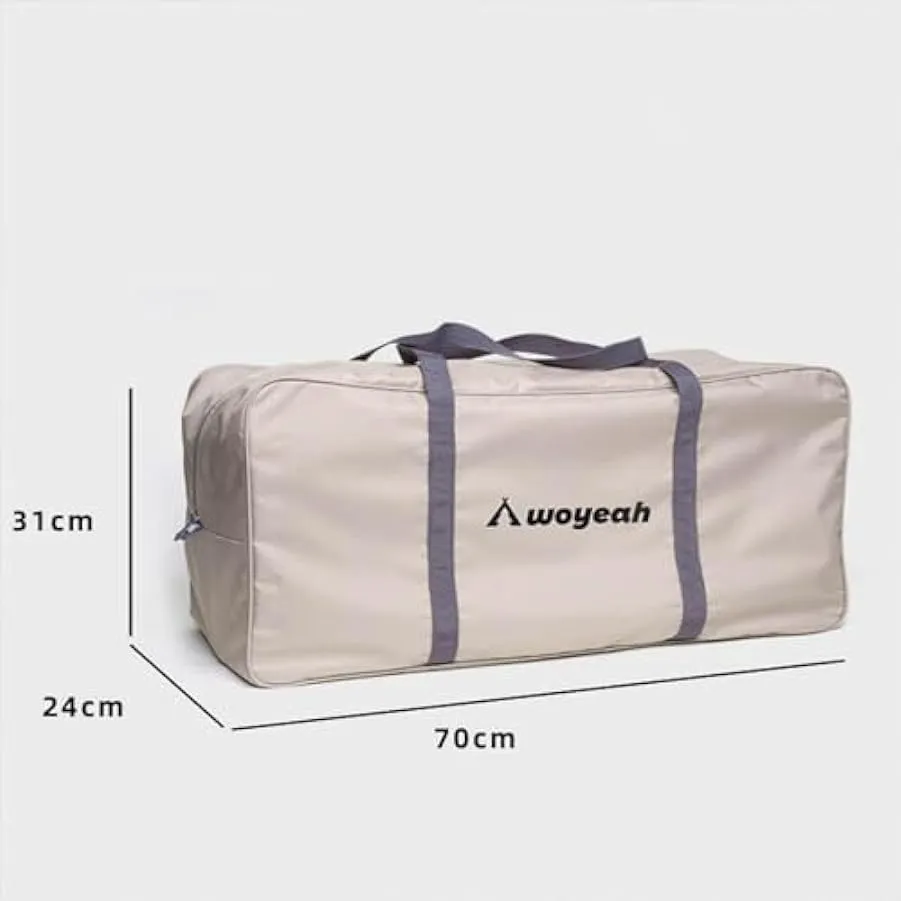 ＡＷＨＡＯ Borsa Portaoggetti per Tenda Borsa Portaoggetti per Tenda Da Campeggio Borsa Da Caccia Da Viaggio All’aperto, Kaki, xl 235